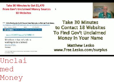 harris Eckland And Associates Unclaimed Money